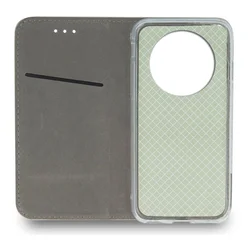 Honor Magic7 Pro - Smart Magnetic kék szilikon keretes mágneses könyvtok-3