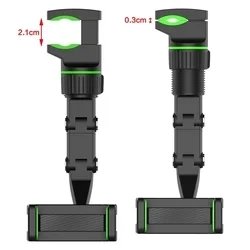 Univerzális, visszapillantó tükörre helyezhető, állítható, telefonttartó-7