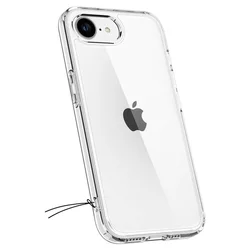 Telefontok iPhone 16e - SPIGEN Ultra Hybrid Crystal Clear - átlátszó hátlap tok-6