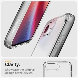 Telefontok iPhone 16e - SPIGEN Ultra Hybrid Crystal Clear - átlátszó hátlap tok-9