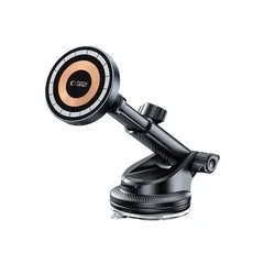 Tech-Protect MM15W-V5 - szellőzőrácsra / műszerfalra rögzíthető, MagSafe kompatibilis autós telefontartó, fekete-1