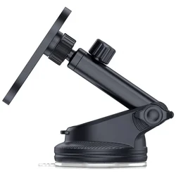 Tech-Protect MM15W-V6 - szellőzőrácsra / műszerfalra rögzíthető, MagSafe kompatibilis autós telefontartó/töltő, fekete-2