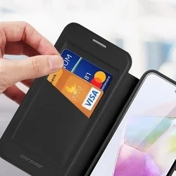 Telefontok Samsung Galaxy A56 5G - Dux Ducis SKIN X PRO fekete könyvtok-5