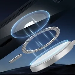 Telefontok iPhone 16e - ESR CLASSIC HYBRID HALOLOCK MagSafe átlátszó/fekete hátlap tok-2