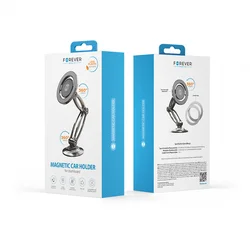 Forever MH-290 - univerzális műszerfalra rögzíthető, fekete mágneses autós tartó-10