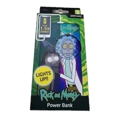 Powerbank: Rick & Morty - 2XUSB / MicroUSB 4000 mAh, színes/mintás powerbank-4