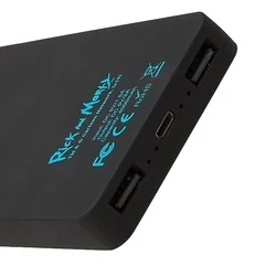 Powerbank: Rick & Morty - 2XUSB / MicroUSB 4000 mAh, színes/mintás powerbank-3