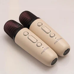 Maxlife MXKS-200 - pink bluetooth hangszóró, 2x karaoke mikrofonnal-1