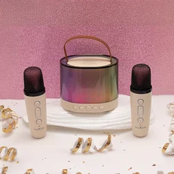 Maxlife MXKS-200 - pink bluetooth hangszóró, 2x karaoke mikrofonnal-2