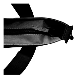 Tranzip Weekender - univerzális fekete válltáska-1