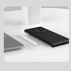 Telefontok Xiaomi Poco X7 5G - Nillkin Super Frosted - fekete hátlap tok beépített mágnessel (MagSafe tartóval kompatibilis)-7