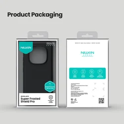 Xiaomi Redmi Note 14 Pro 5G Telefontok - Nillkin Super Frosted - fekete hátlap tok-6