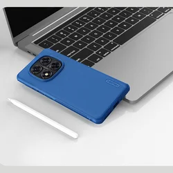 Xiaomi Poco X7 5G Telefontok - Nillkin Super Frosted - kék hátlap tok-2