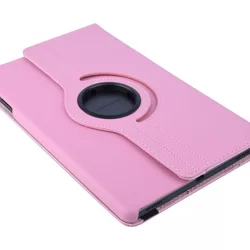 Tablettok Samsung Galaxy Tab A 10.1 2019 (SM-T510, SM-T515) - pink fordítható műbőr tablet tok-3