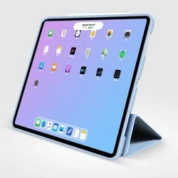 Tablettok iPad Air 7 (2025, M3, 11 coll) - égkék smart case tablet tok-1