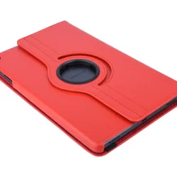 Tablettok Samsung Galaxy Tab A 10.1 2019 (SM-T510, SM-T515) - piros fordítható műbőr tablet tok-10