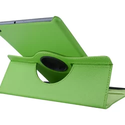 Tablettok Samsung Galaxy Tab A 10.1 2019 (SM-T510, SM-T515) - zöld fordítható műbőr tablet tok-1