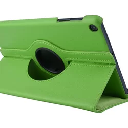 Tablettok Samsung Galaxy Tab A 10.1 2019 (SM-T510, SM-T515) - zöld fordítható műbőr tablet tok-4