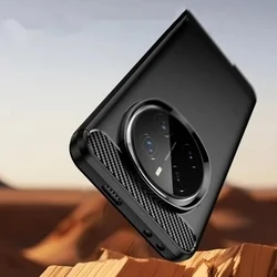 Telefontok Honor Magic7 Pro - CARBON - fekete szilikon hátlap tok-3