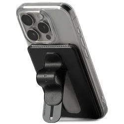 Ringke Wallet Slide Grip - MagSafe kompatibilis mágneses kártyatartó/kitámasztó, fekete ﻿-1