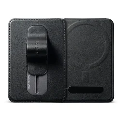 Ringke Wallet Slide Grip - MagSafe kompatibilis mágneses kártyatartó/kitámasztó, fekete ﻿-3