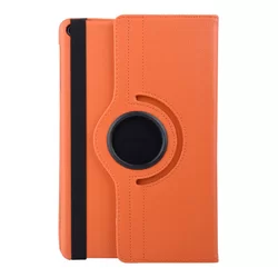 Tablettok Samsung Galaxy Tab A 10.1 2019 (SM-T510, SM-T515) - narancssárga fordítható műbőr tablet tok-8