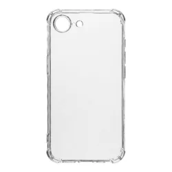 Telefontok iPhone 16e - ütésálló átlátszó hátlap tok-1