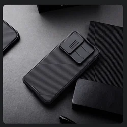 Telefontok Samsung Galaxy A56 5G - Nillkin Super Frosted - kameravédős fekete hátlap tok beépített mágnessel (MagSafe tartóval kompatibilis)-9