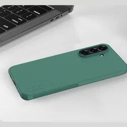 Telefontok Samsung Galaxy A56 5G - Nillkin Super Frosted zöld hátlap tok-2