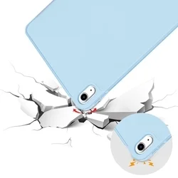 Tablettok iPad 2022 10.9 (iPad 10) - égkék smart case, ceruza tartóval-5