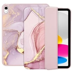 Tablettok iPad 2025 11 coll (iPad 11) - MARBLE smart case, ceruza tartóval-6