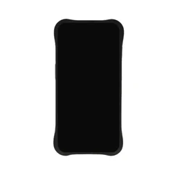 iPhone 14 Pro telefontok - Pastel Wave - MagSafe kompatibilis fekete szilikon hátlap tok-2