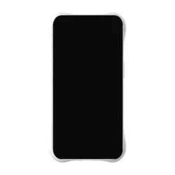 iPhone 16 telefontok - Pastel Wave - MagSafe kompatibilis fehér szilikon hátlap tok-1