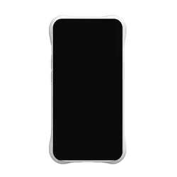 iPhone 14 telefontok - Pastel Wave - MagSafe kompatibilis fehér szilikon hátlap tok-2