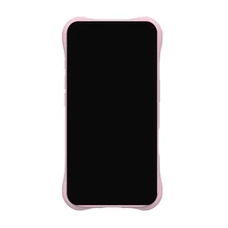 iPhone 12 Pro telefontok - Pastel Wave - MagSafe kompatibilis pink szilikon hátlap tok-2