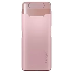Telefontok Samsung Galaxy A80 - SPIGEN THIN FIT Rose gold tok-1