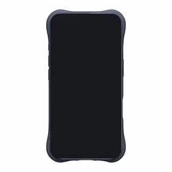 iPhone 15 Pro telefontok - Pastel Wave - MagSafe kompatibilis szürkéskék szilikon hátlap tok-2