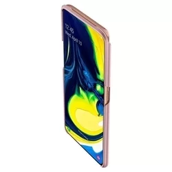 Telefontok Samsung Galaxy A80 - SPIGEN THIN FIT Rose gold tok-6