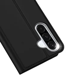 Samsung Galaxy A56 5G telefontok - Dux Ducis - fekete könyvtok-3