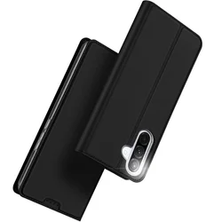 Samsung Galaxy A56 5G telefontok - Dux Ducis - fekete könyvtok-5