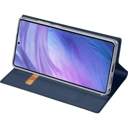 Telefontok Samsung Galaxy S25 Ultra - Dux Ducis kék könyvtok-3