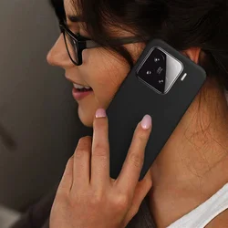 Xiaomi 15 5G telefontok - fekete szilikon hátlap tok ﻿-3