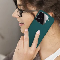 Xiaomi 15 5G - zöld szilikon hátlap tok-2