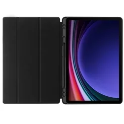 Tablettok Samsung Galaxy Tab S10 FE 10,9 coll (SM-X520, SM-X526) - fekete smart case ceruza tartóval-1