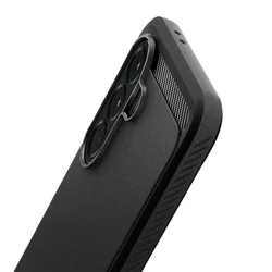 Telefontok Samsung Galaxy A56 5G - SPIGEN RUGGED ARMOR matt fekete tok-7