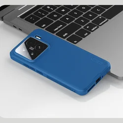 Telefontok Xiaomi 15 5G - Nillkin Super Frosted kék tok-2