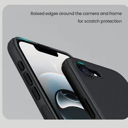 Telefontok iPhone 16e - Nillkin fekete hátlap tok, beépített mágnessel-6