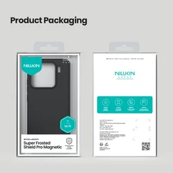 Telefontok Xiaomi 15 5G - Nillkin fekete hátlap tok, beépített mágnessel-7