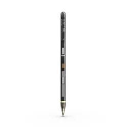 TECH-PROTECT DIGITAL MAGNETIC STYLUS PEN ”4” - aktív érintő ceruza tablethez, átlátszó / fekete-1