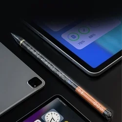 TECH-PROTECT DIGITAL MAGNETIC STYLUS PEN ”4” - aktív érintő ceruza tablethez, átlátszó / fekete-3